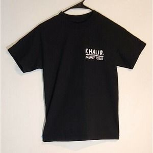 Khalid Free Spirit Tour 2019 Concert T-Shirt Size Small Black